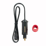 Cig/BMW/Power Port Plug to Coax Jack 18in Adapter Cable